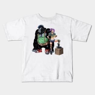 Gorilla and PunkGirl! Kids T-Shirt